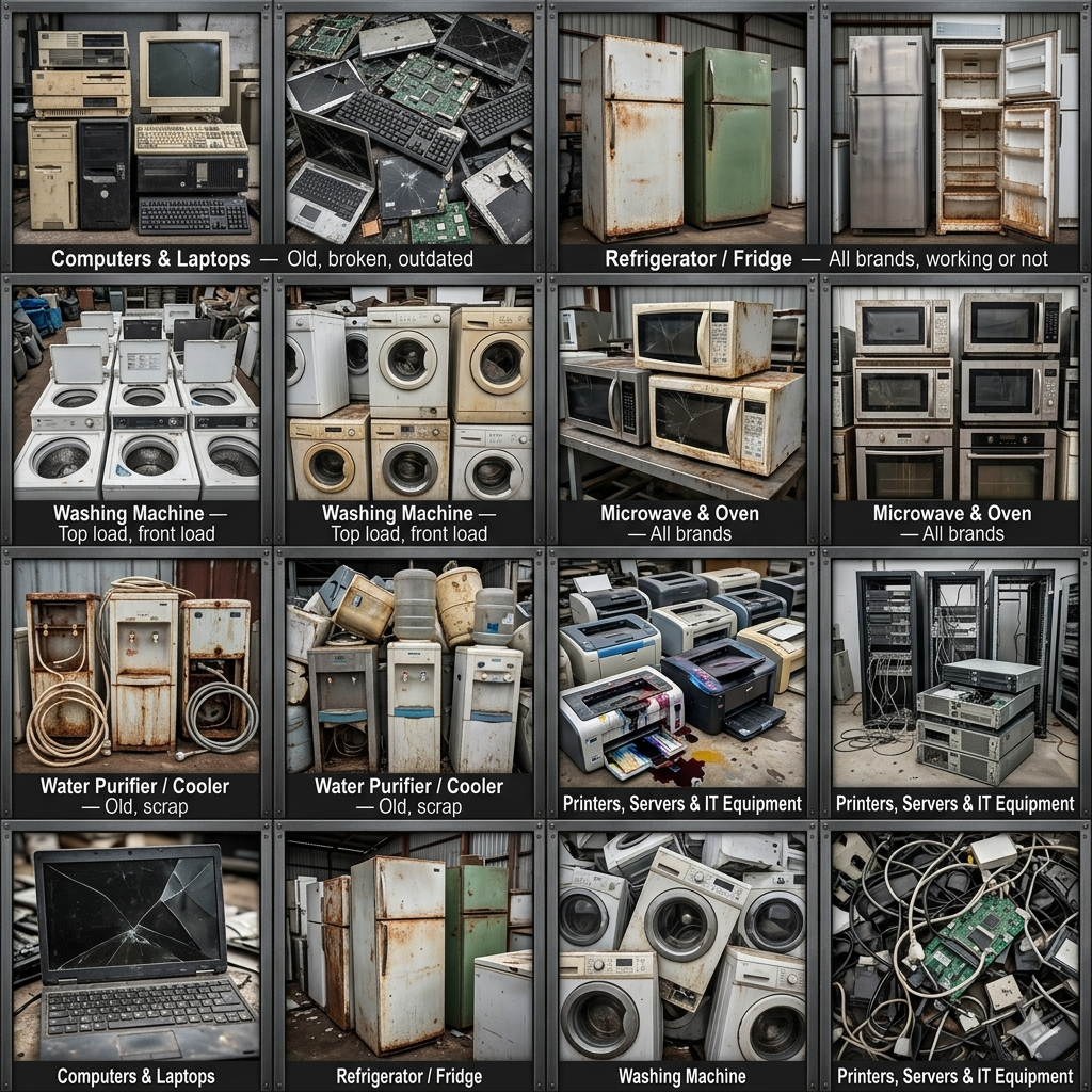 Electronics Scrap Buyer Delhi